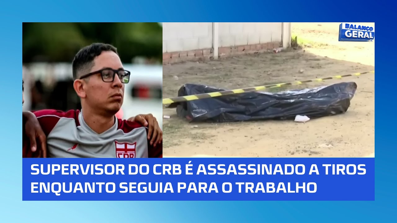 Supervisor de base do CRB é morto a tiros na Santa Lúcia; polícia suspeita de assalto