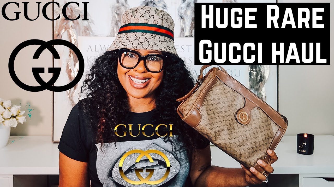 GUCCI Handbag Vintage Collection (RARE FINDS, A MUST WATCH)