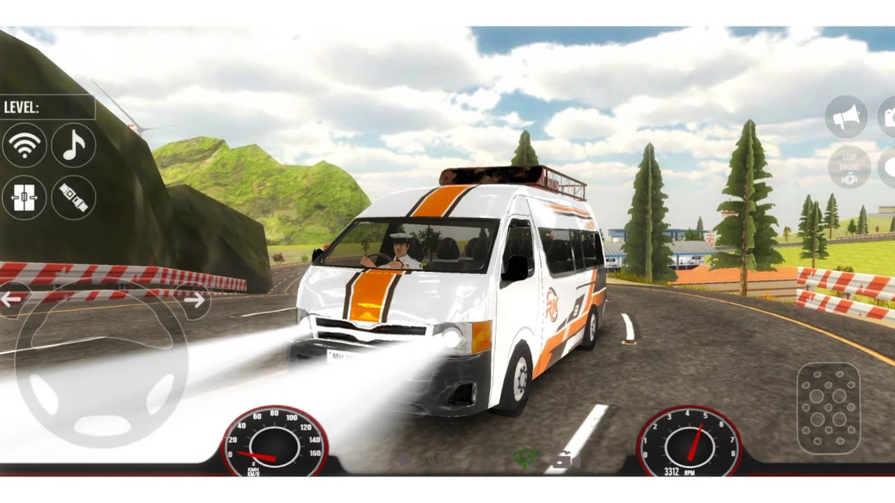 Mini bus driving  van simulator| best driving game part 2 Android gameplay 