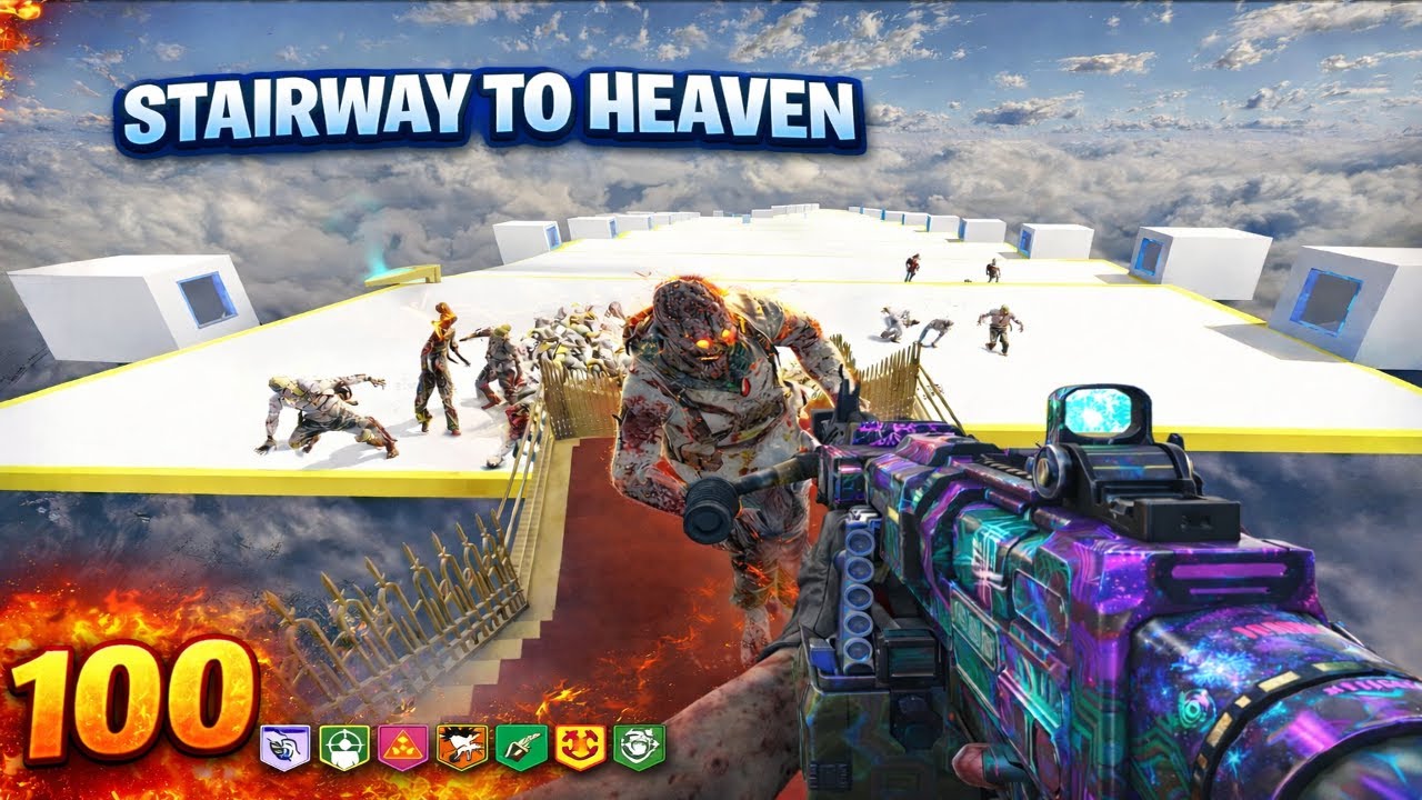 Stairway to Heaven Zombies Easter Egg!