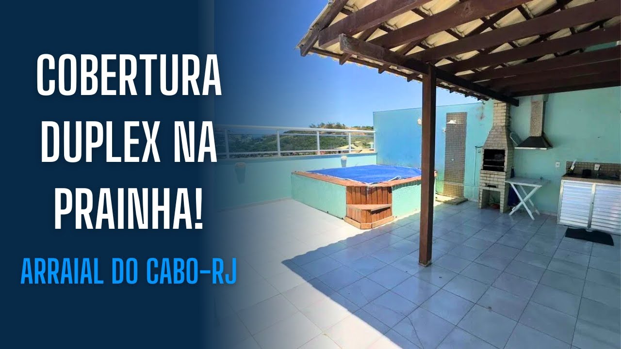 COBERTURA DUPLEX COM PISCINA | ARRAIAL DO CABO-RJ