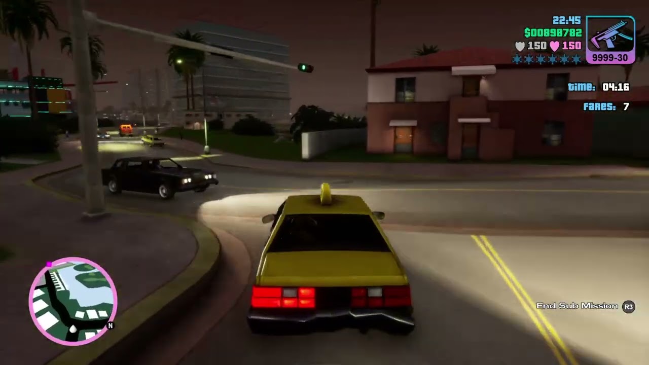 Grand Theft Auto: Vice City – The Definitive Edition Taxi Missions #280