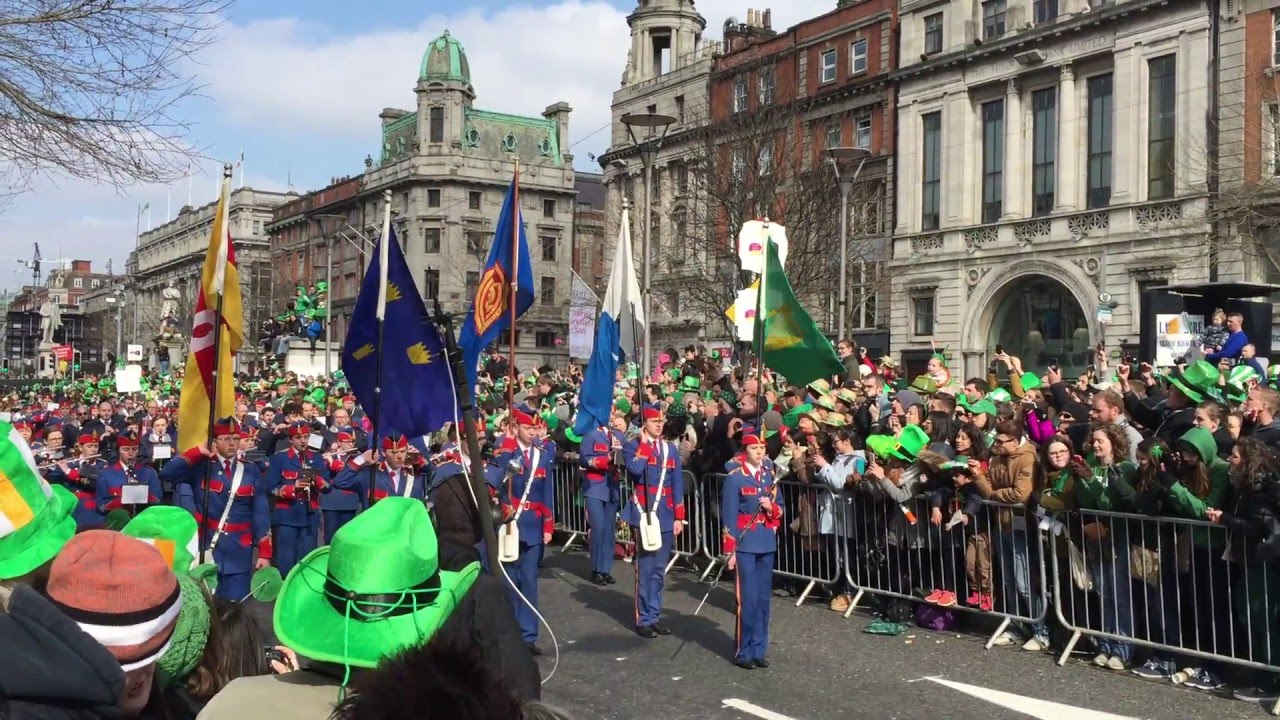 The Artane Band at St. Patricks Day Parade in Dublin (17/03/2016)