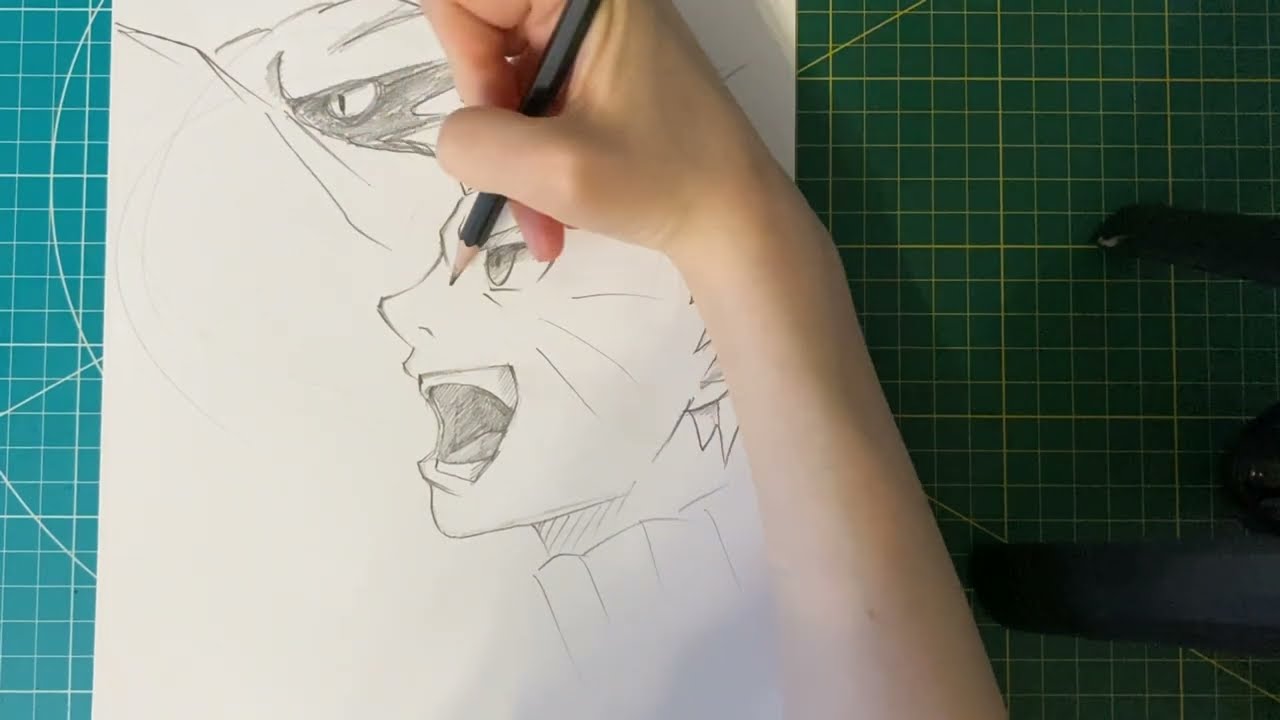 Draw Naruto and Kurama Like a Pro – Full Tutorial for Anime Fans