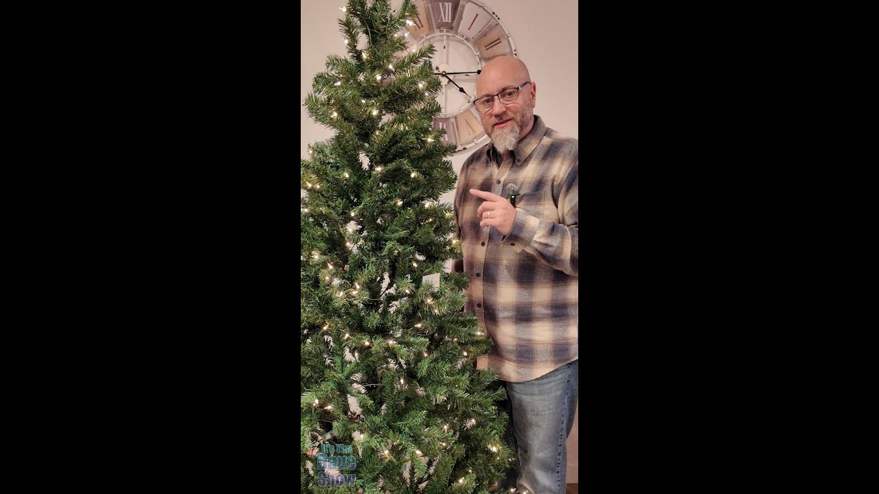 Лучшая искусственная рождественская елка с подсветкой, 6 футов.