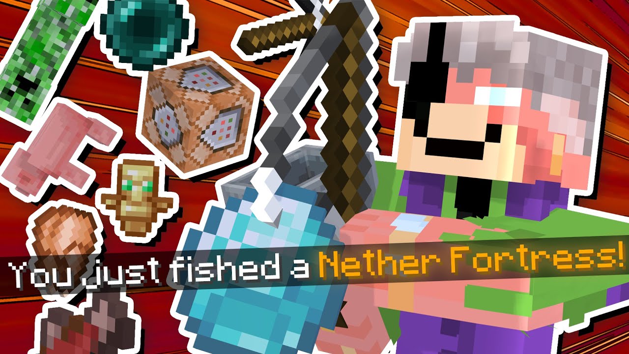 We modded Minecraft so you can fish ANYTHING...