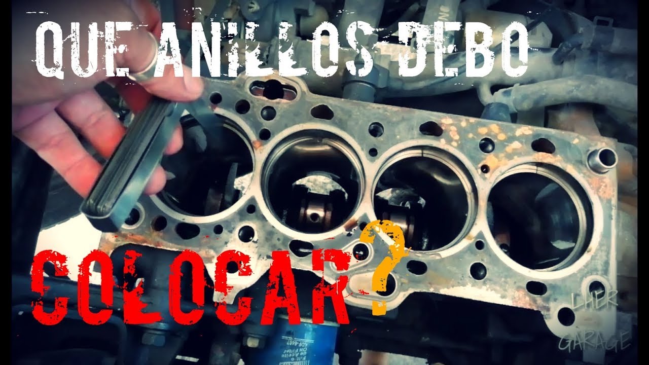 Cómo saber que anillos ponerle al motor cuando se anilla y que metales de biela || Luis Her