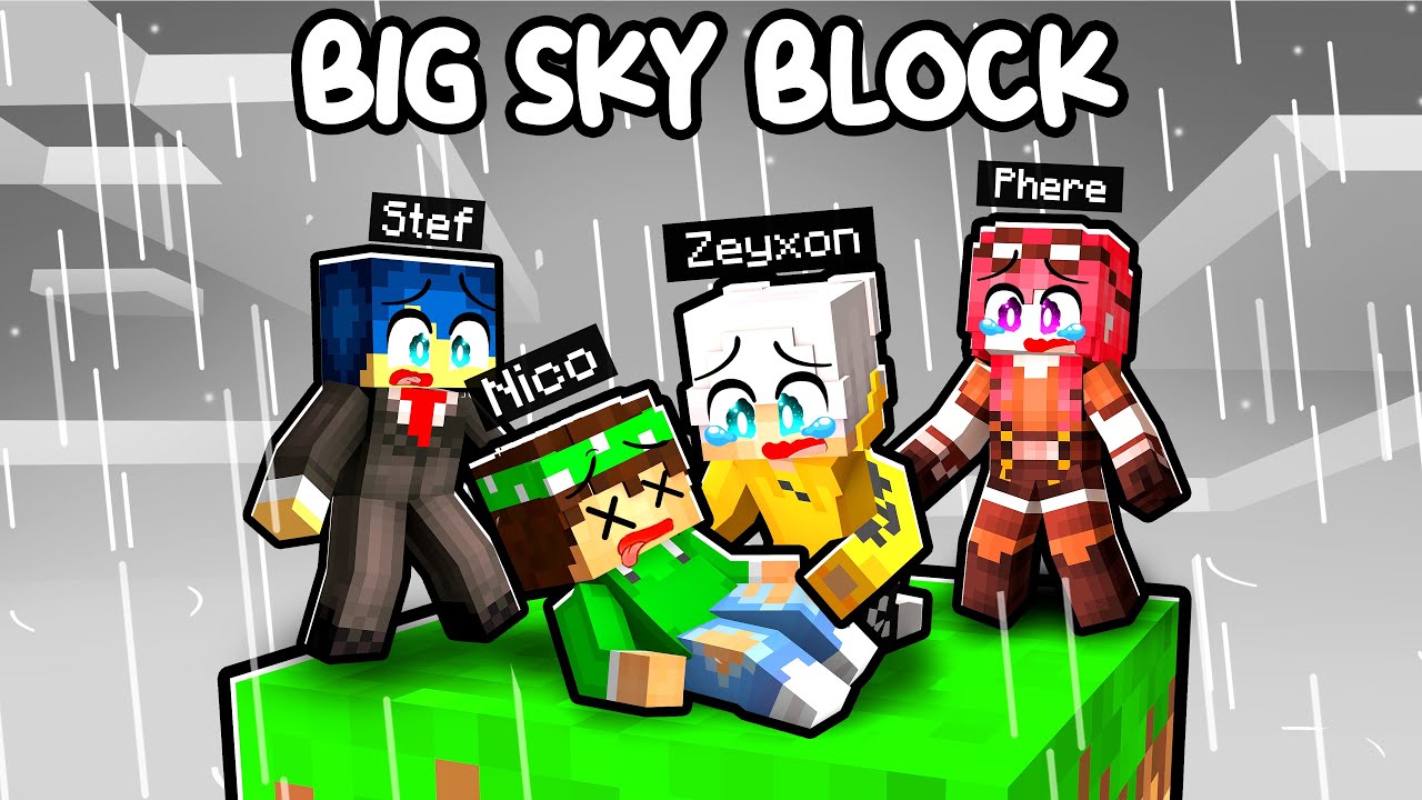 SONO STATO SCONFITTO. - MINECRAFT BIG SKY BLOCK