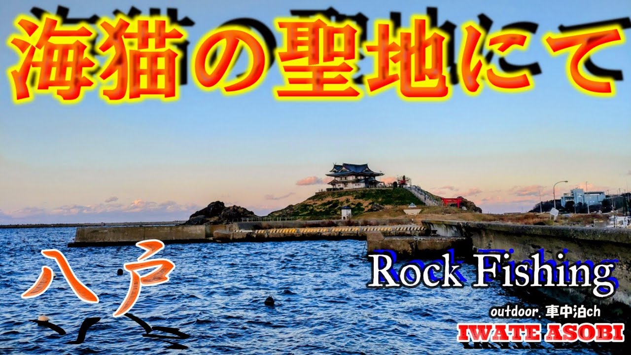 【岩手海釣り 県外遠征！】寒風吹き荒ぶ八戸でアイナメを追う！