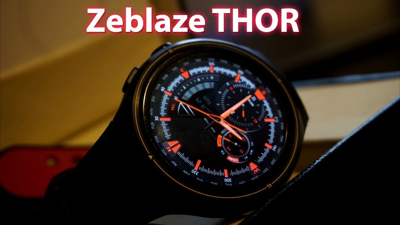 Реально умные часы - Обзор Zeblaze THOR