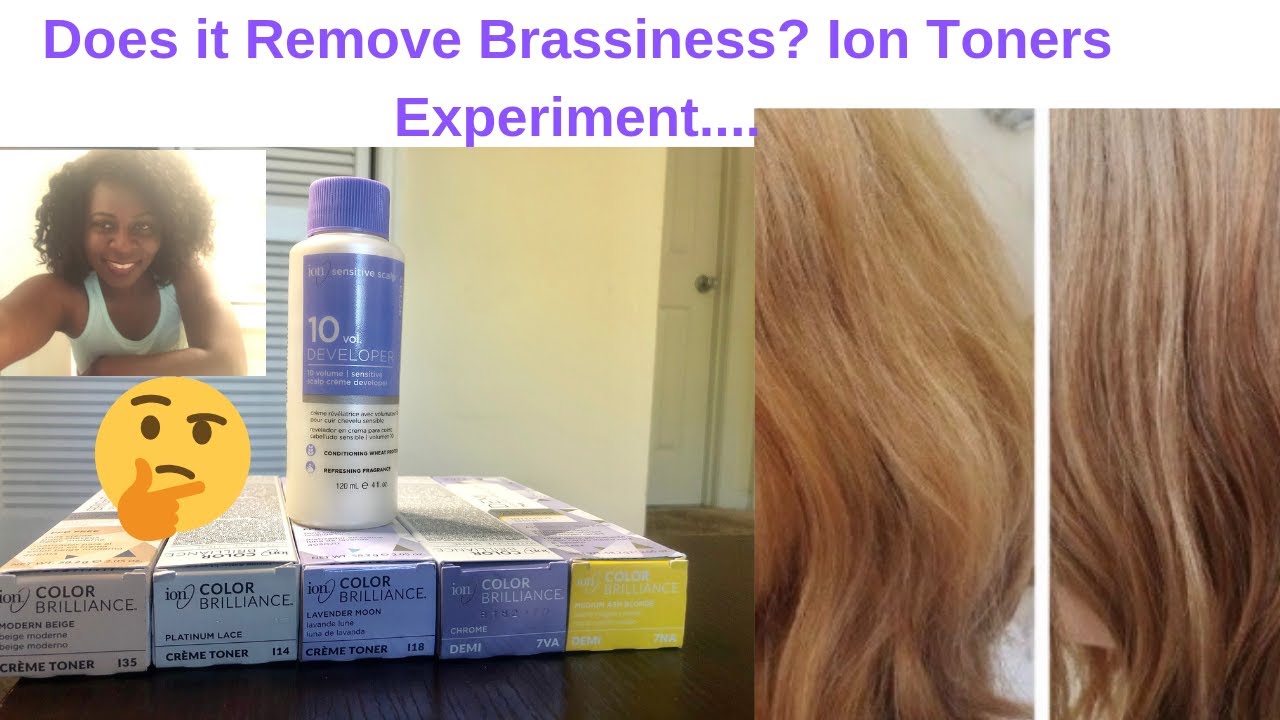 Удаляет ли он латунь? Эксперимент с тонерами Ion Brilliance.