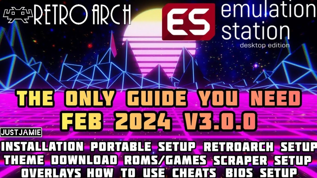 [AUG 25' GUIDE PINNED] EmulationStation DE v3.0.0 Setup Guide #emulationstation #emulator #frontend