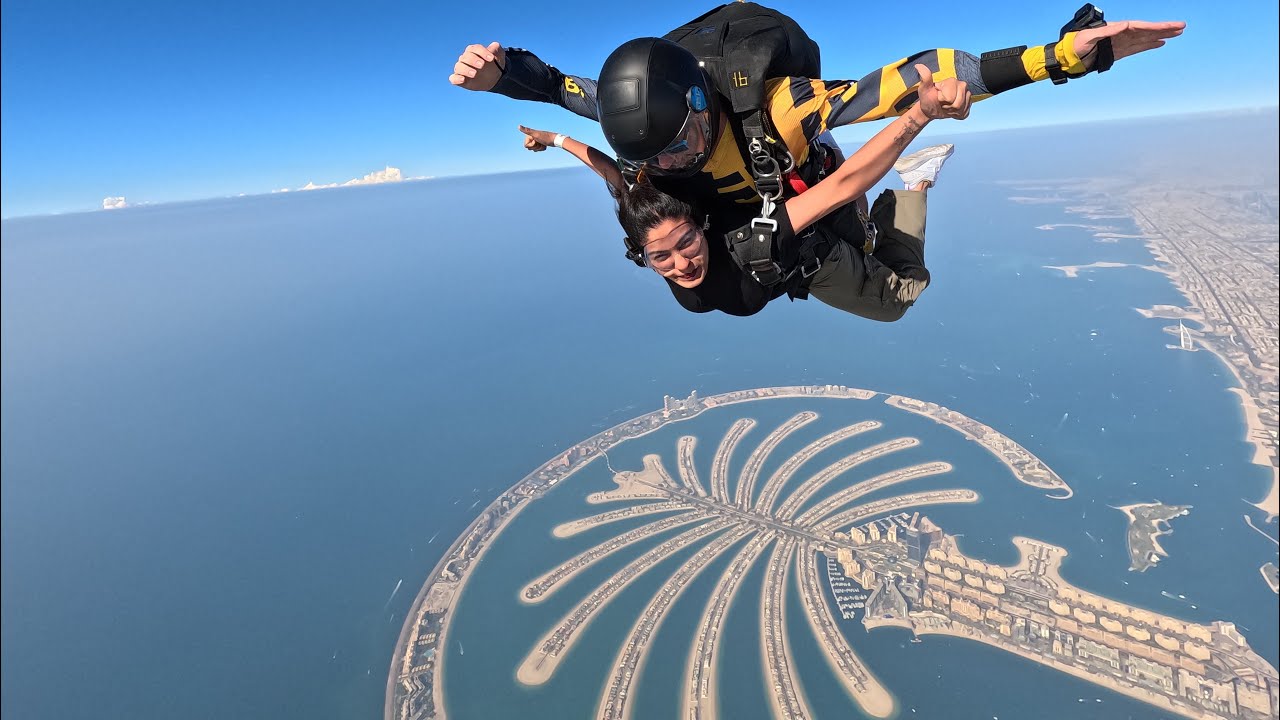 Sky Dive Dubai | Big Dream Come True #skydive #skydivedubai #skydiving #skydiver #trending video