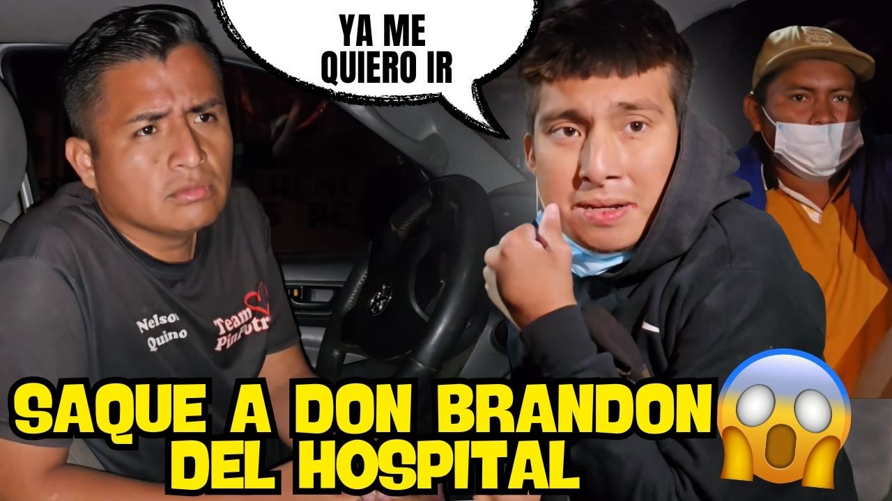 DON BRANDON No Quiere Pasar Ni Un Día Más en el H0spital😱😱 me meterá en un gran li0 por sacarlo😡😡