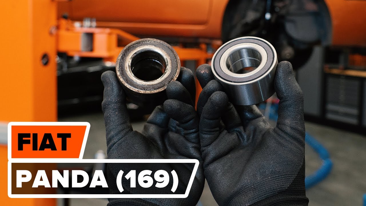 Wie FIAT PANDA (169) Radlager vorne wechseln [AUTODOC TUTORIAL]