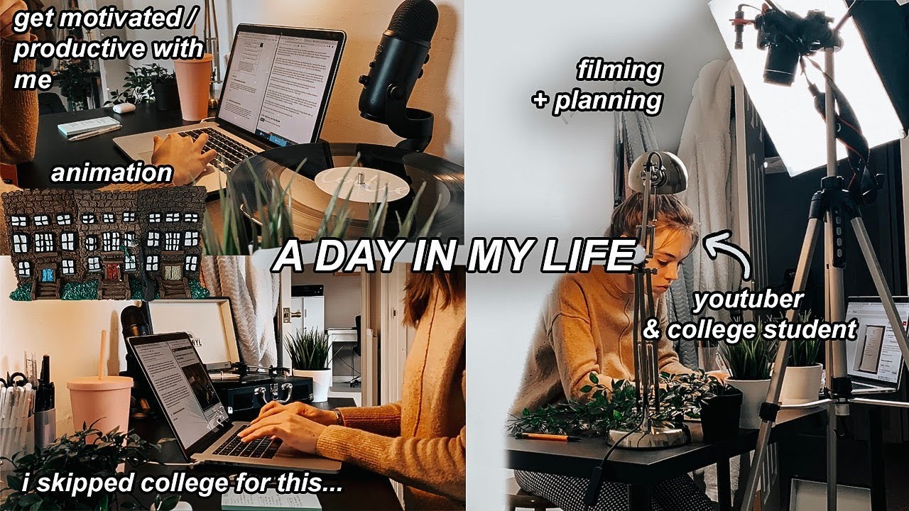today i skipped college to be productive.. this is the result of that (aka a day in my life)