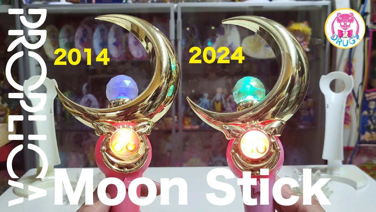 💀Moon Stick ムーンスティック | Original vs Brilliant Color Edition | PROPLICA | Sailormoon | セーラームーン