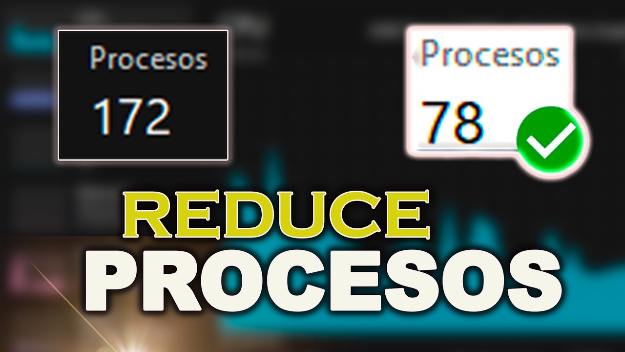 Como REDUCIR PROCESOS para ACELERAR el Rendimiento de Windows 10 y 11✅