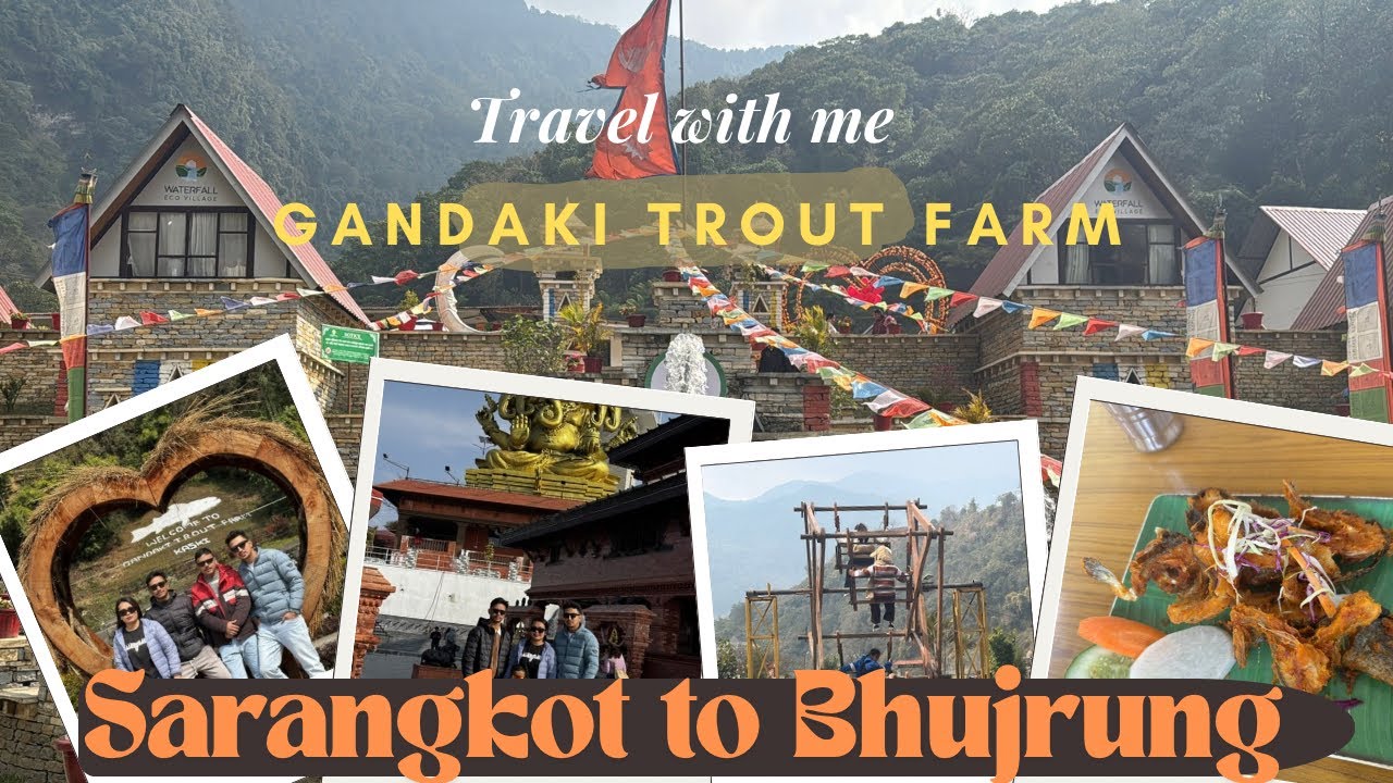 Short family tour with brothers // sarangkot to bhujrung// pokhara //@Milanpradhan726 