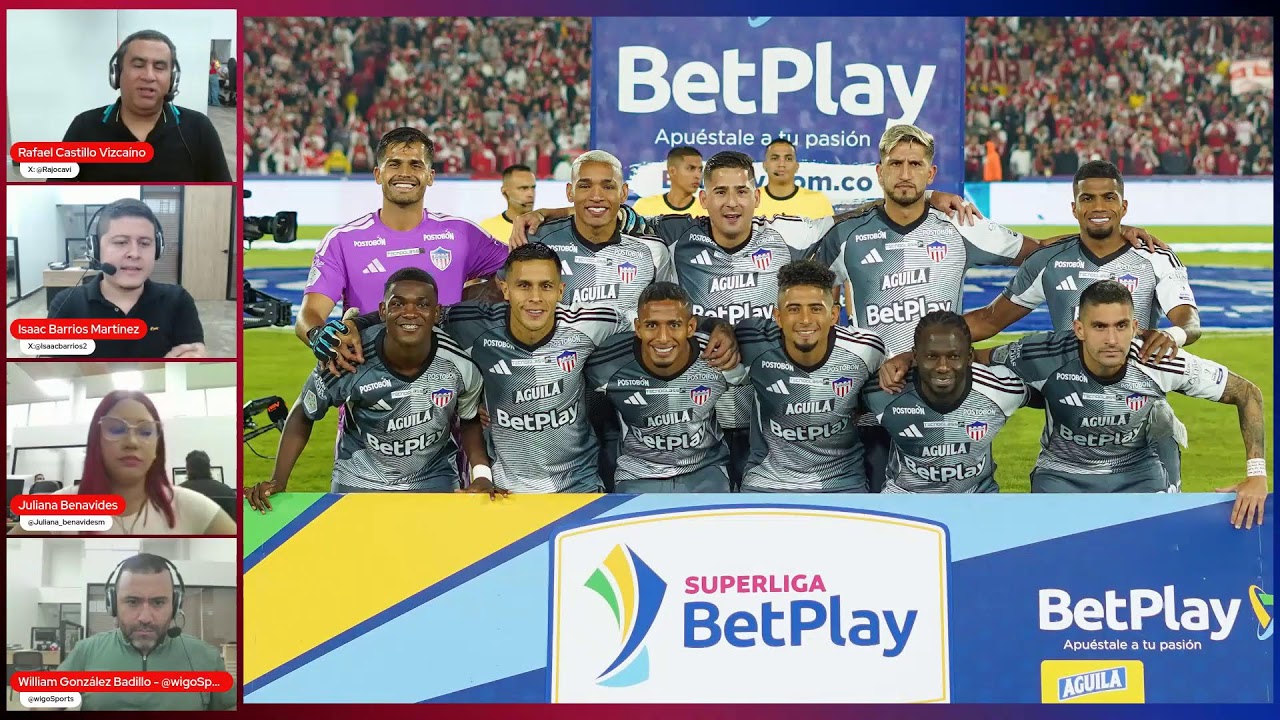 ¿Qué tal los cruces de Champions? ¿Cuál será la alineación de Junior contra Pereira?