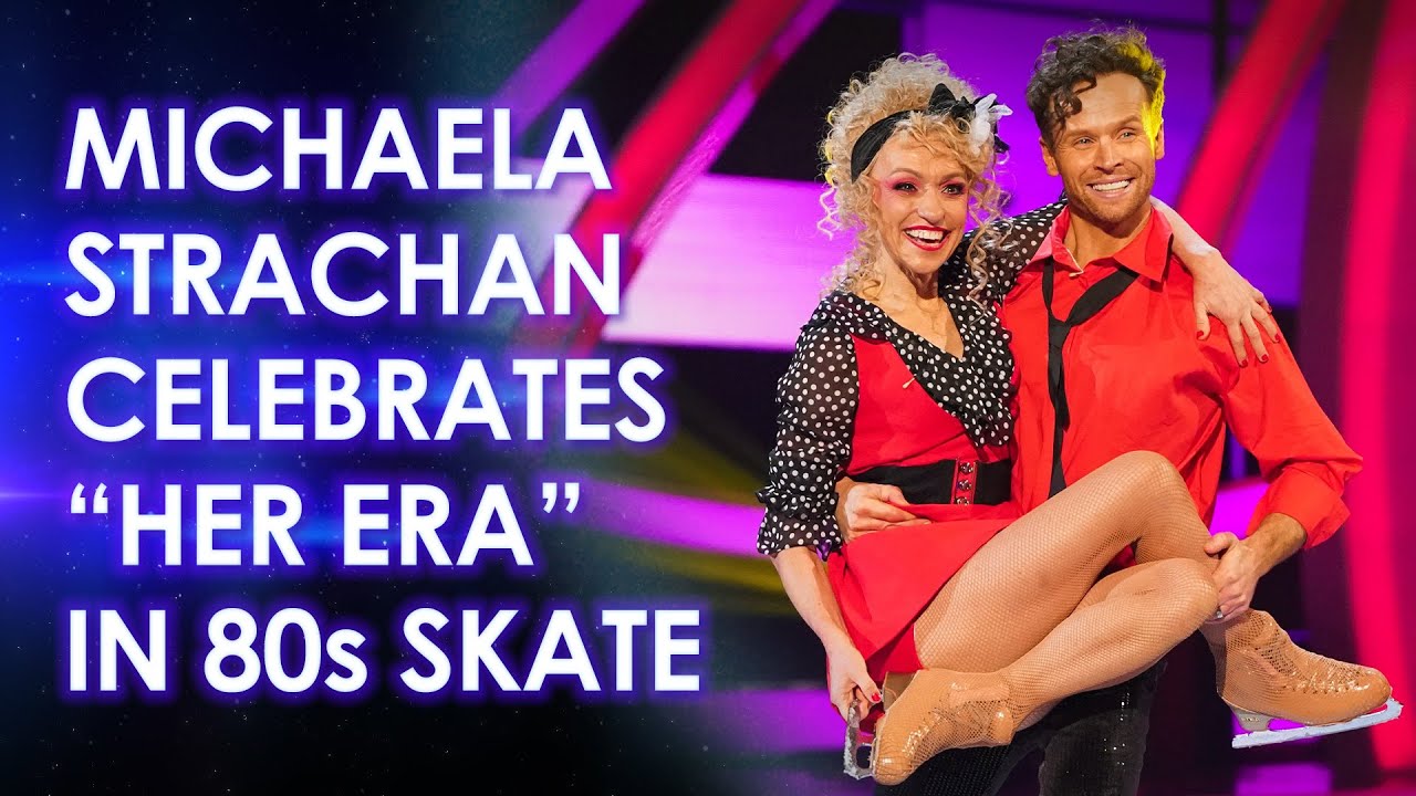 Michaela Strachan & Mark Hanretty skate to 'Bananarama' by Venus | 80s Week | Dancing On Ice