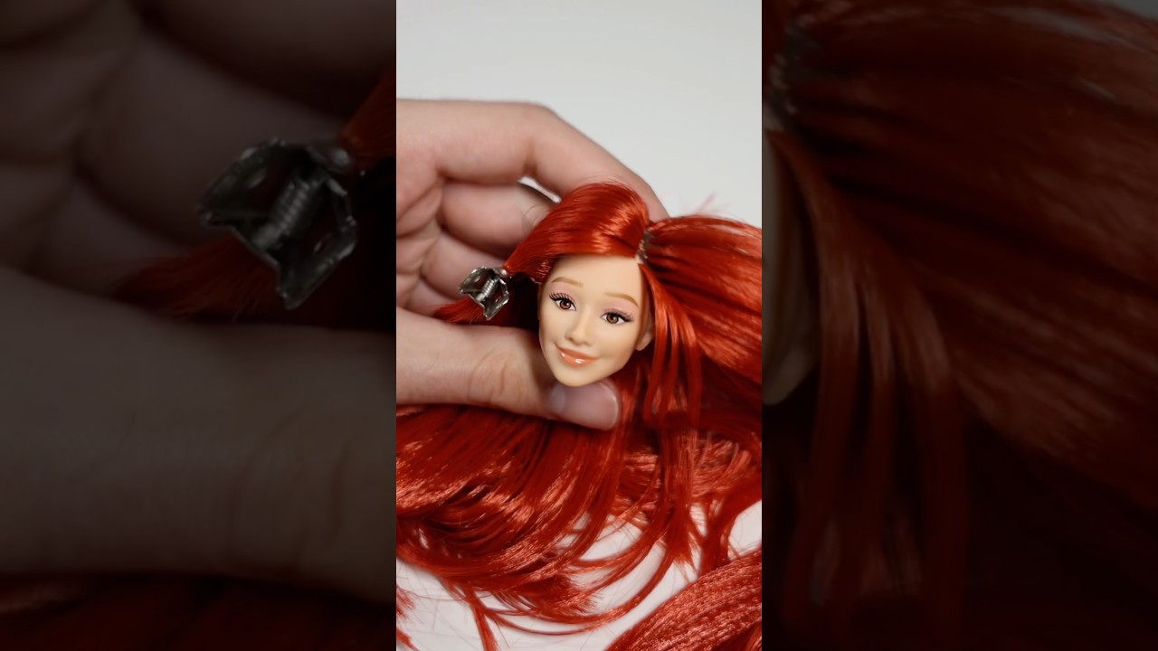 Turning Ariana grande doll into cat valentine #shorts