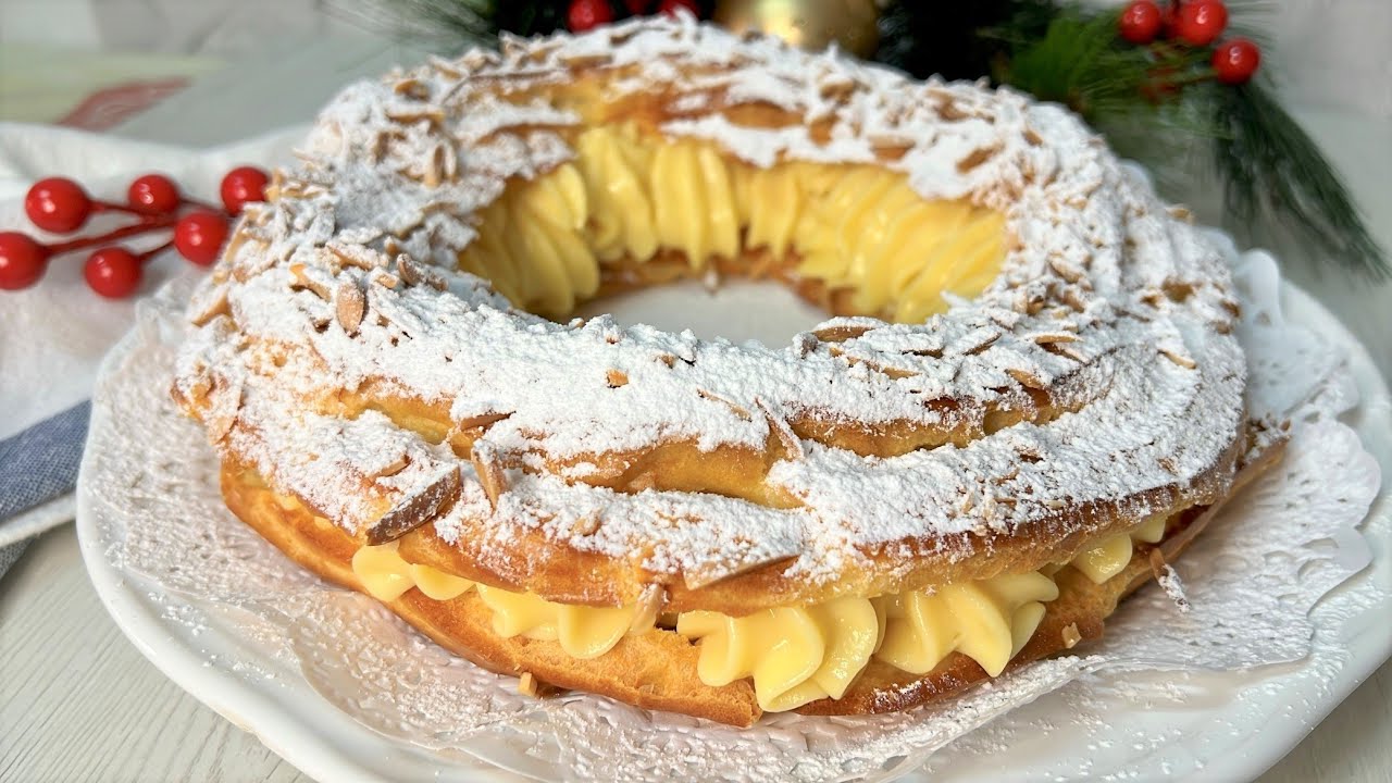 Maravillada quedó mi familia al ver la rosca de reyes o Paris brest de este año!!