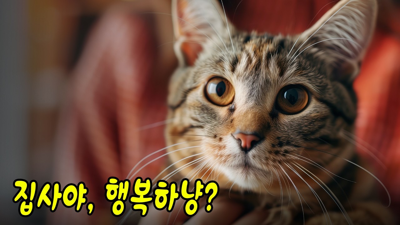 왜 집사가 불행하면 고양이도 힘들어질까?