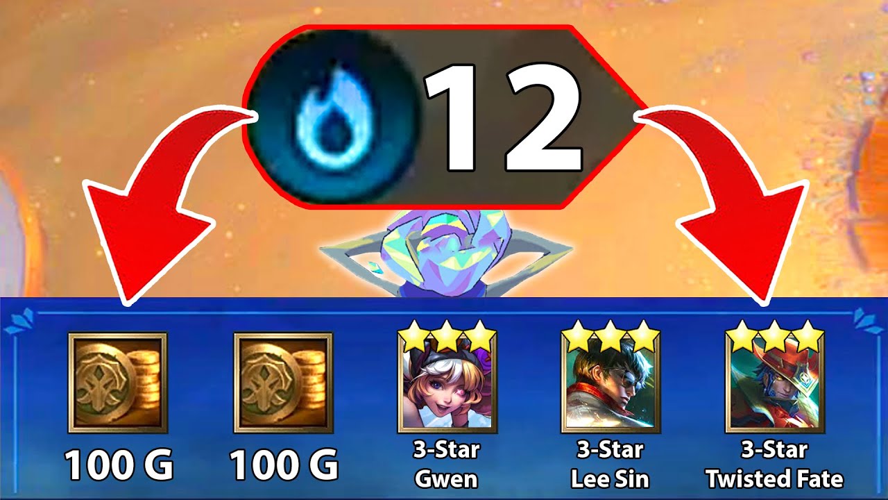 12 Lose Streak Crystal Gambit + Free 200 Gold Cash Out !??