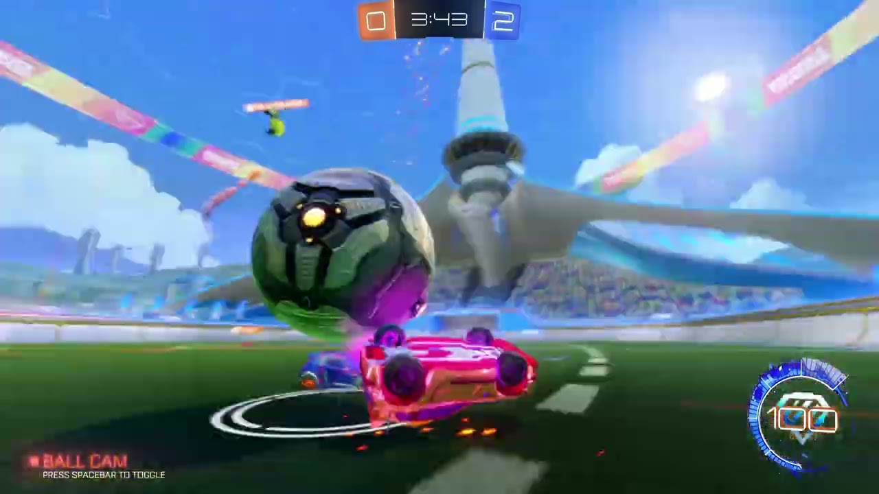 Rocket League ama boomer ball