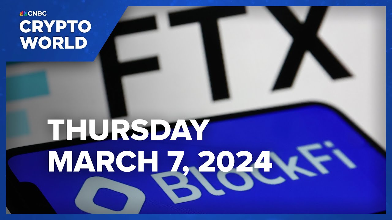 FTX and BlockFi reach tentative settlement for up to $874 million: CNBC Crypto World