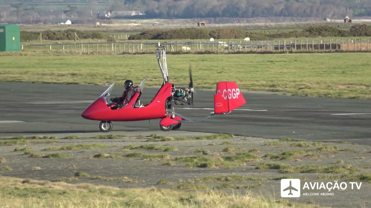 G-CGGP - Rotorsport UK MT-03 Autogyro, Caernarfon Airport, Wales.