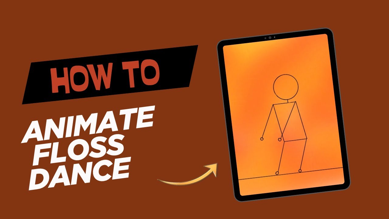 How to Animate Floss Dance On FlipaClip For beginners (free!)