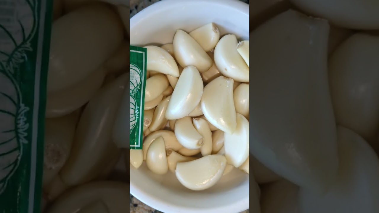 Foods FSN / Garlic's Allicin gives taste & smell-created by Alanin(AA)& Alliinase(Enzyme) / SDR 📚🧄🤍🌿