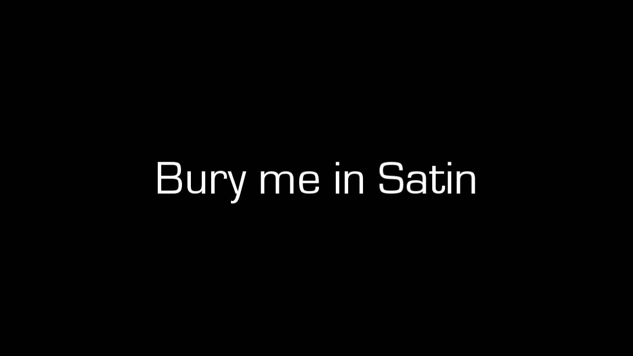 Dj Spok ft. Ghost IW - Bury me in Satin