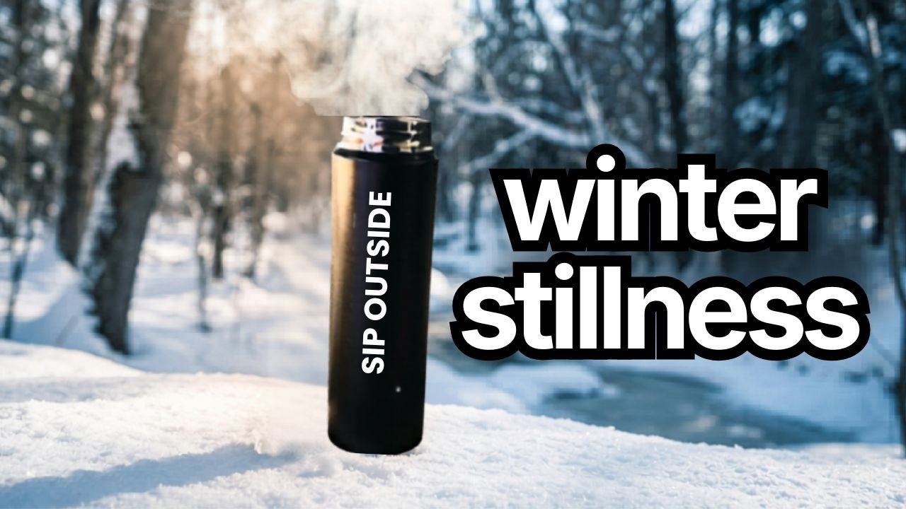 By the Creek in Winter: Stillness in Canada for Deep Rest and Comfort | 4K No Talking