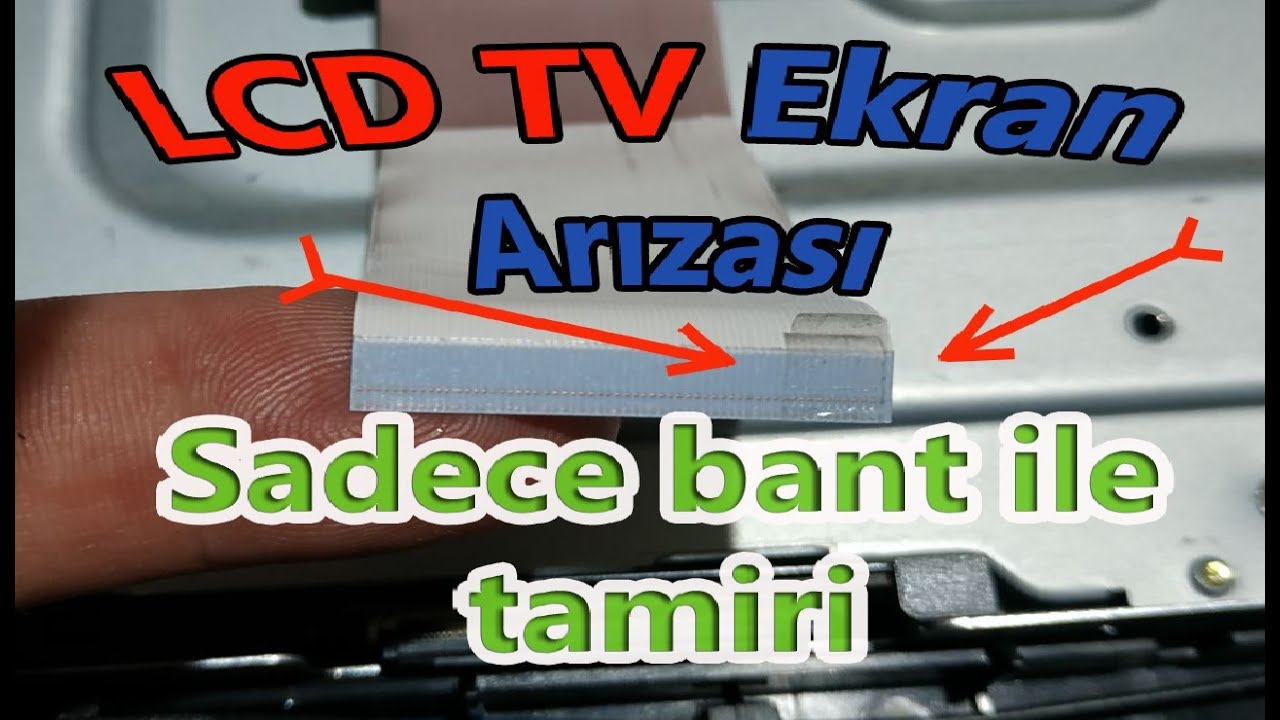 Простое и бесплатное устранение сбоя линии на ЖК-экране телевизора