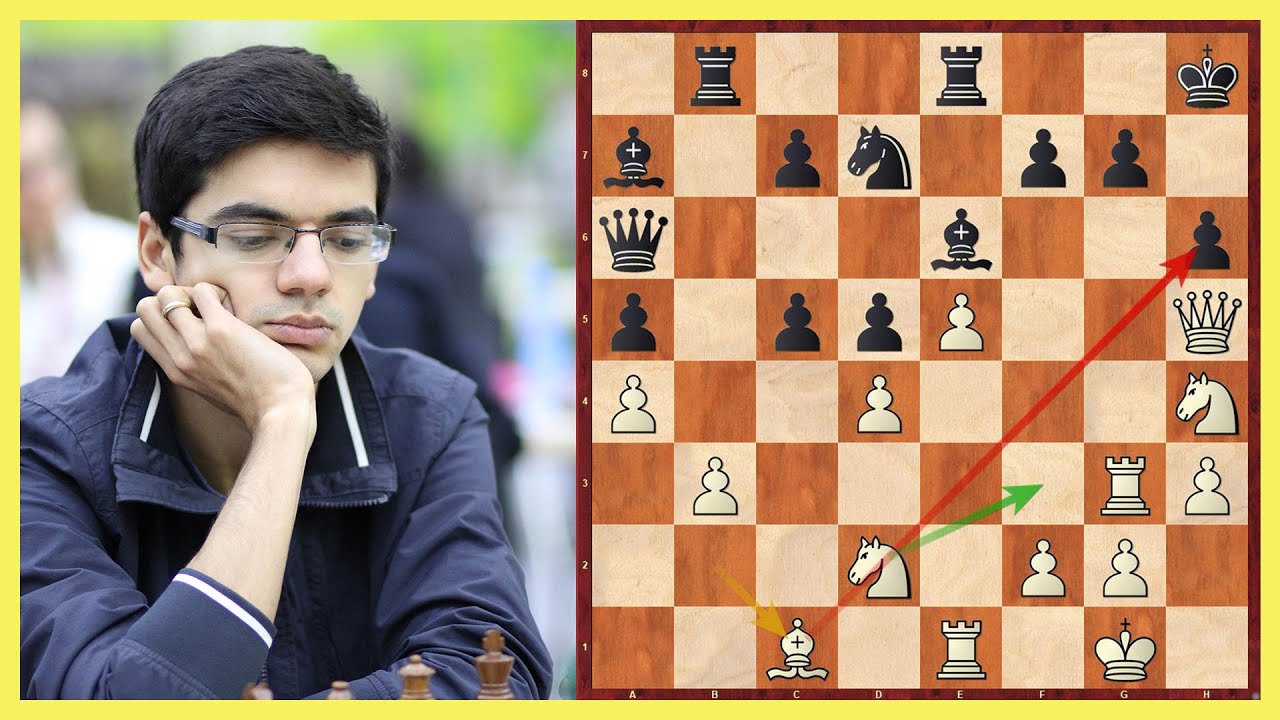Partie des Tages || Anish Giri vs. David Anton Guijarro || Batumi 2019