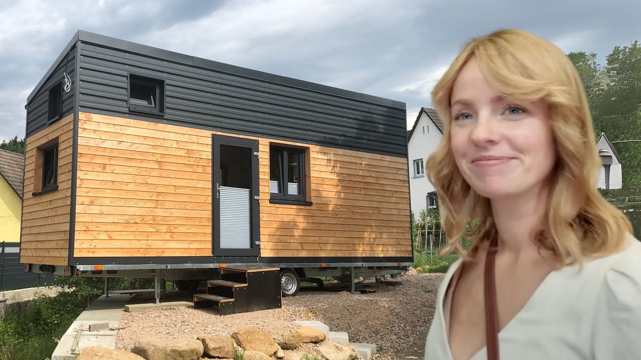 MINI HAUS zum LEBEN und ARBEITEN Handgemachter Wohntraum aus Holz &ndash; Vollausstattung Gem&uuml;tlichkeit!