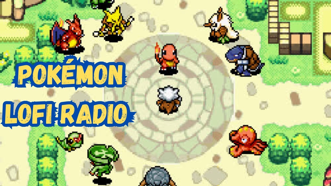 🎮 Pokémon  LoFi Radio 🎧 | Chill 📚 & Study Beats 💤 | Cozy Retro Bedroom 🌅