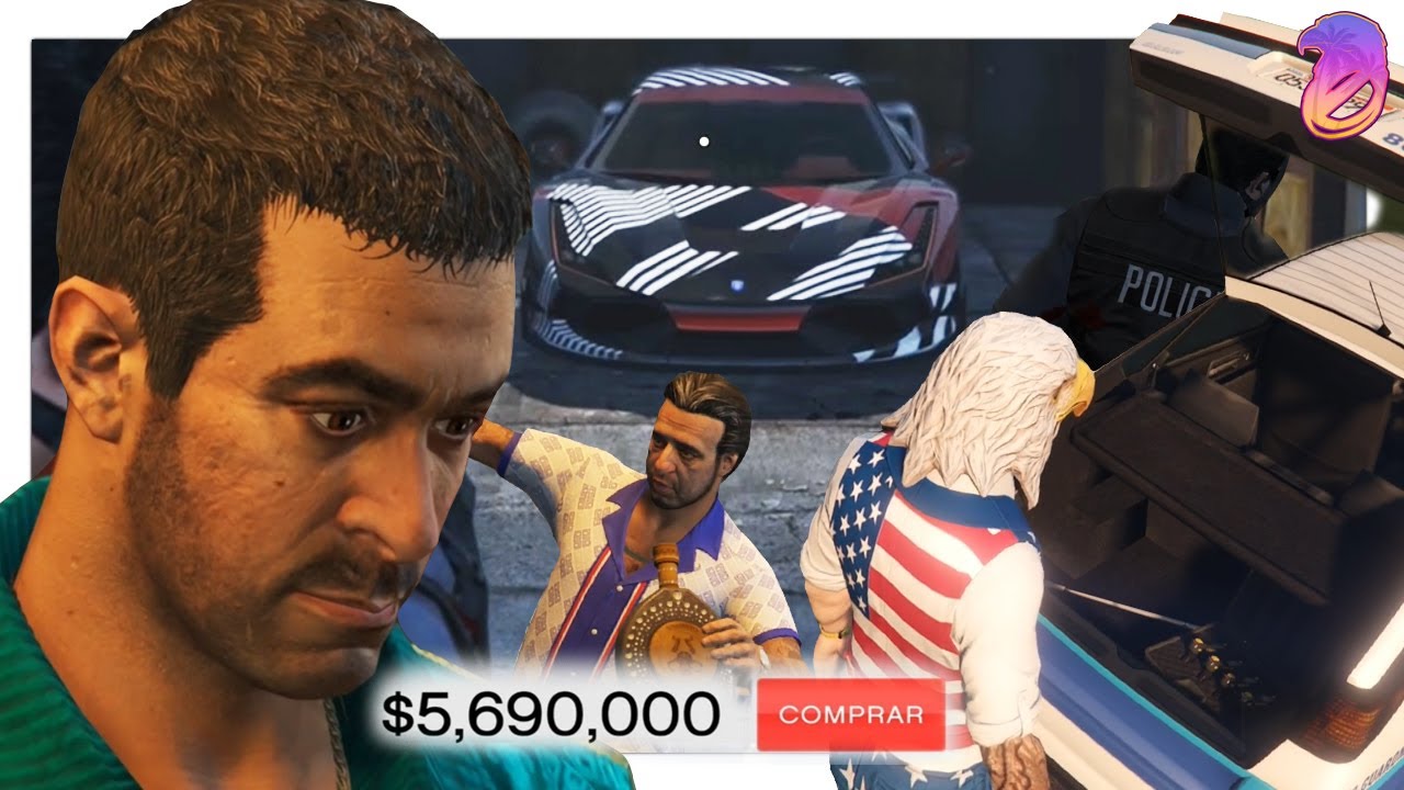 GASTO +5M en un DESGUACE, salvo a uno de LA CÁRCEL y ROBO un FERRARI... GTA me ha vuelto a ESTAFAR 😅