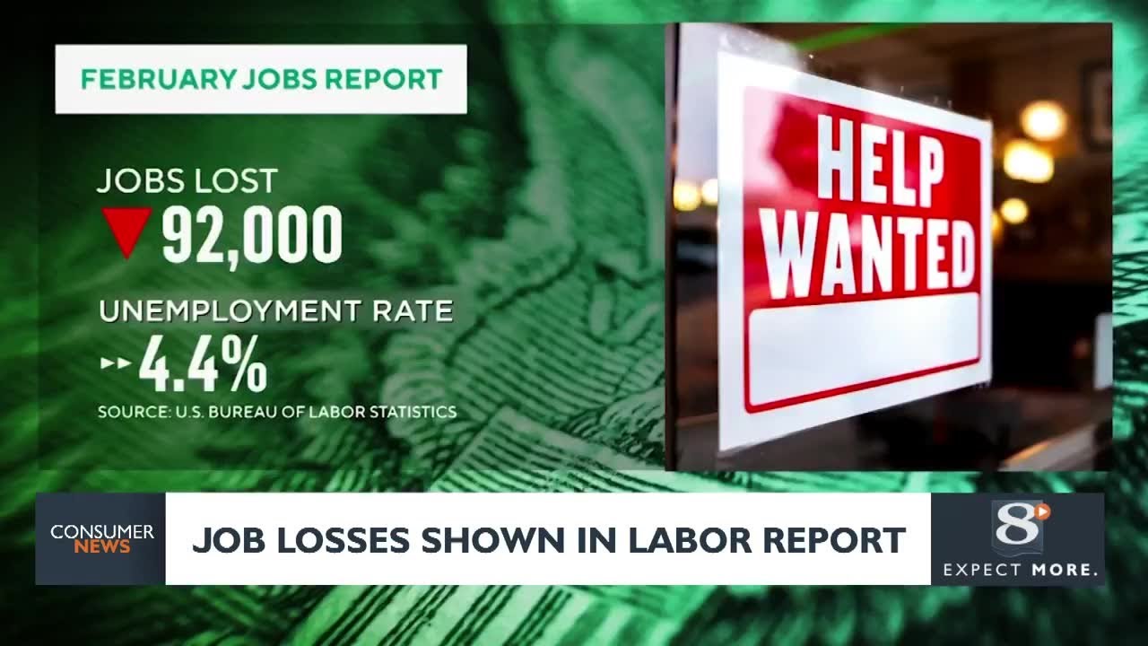 Consumer headlines: Job losses in latest labor report