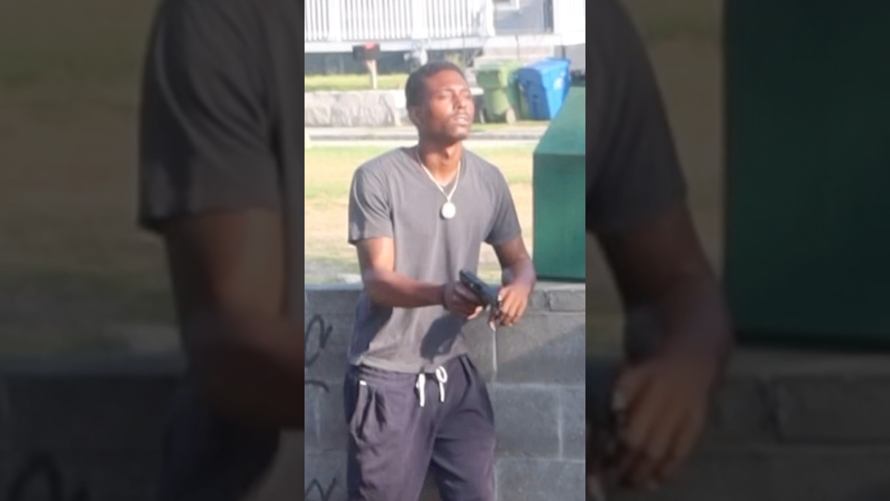 Reaching In My BAG Prank In The hood!