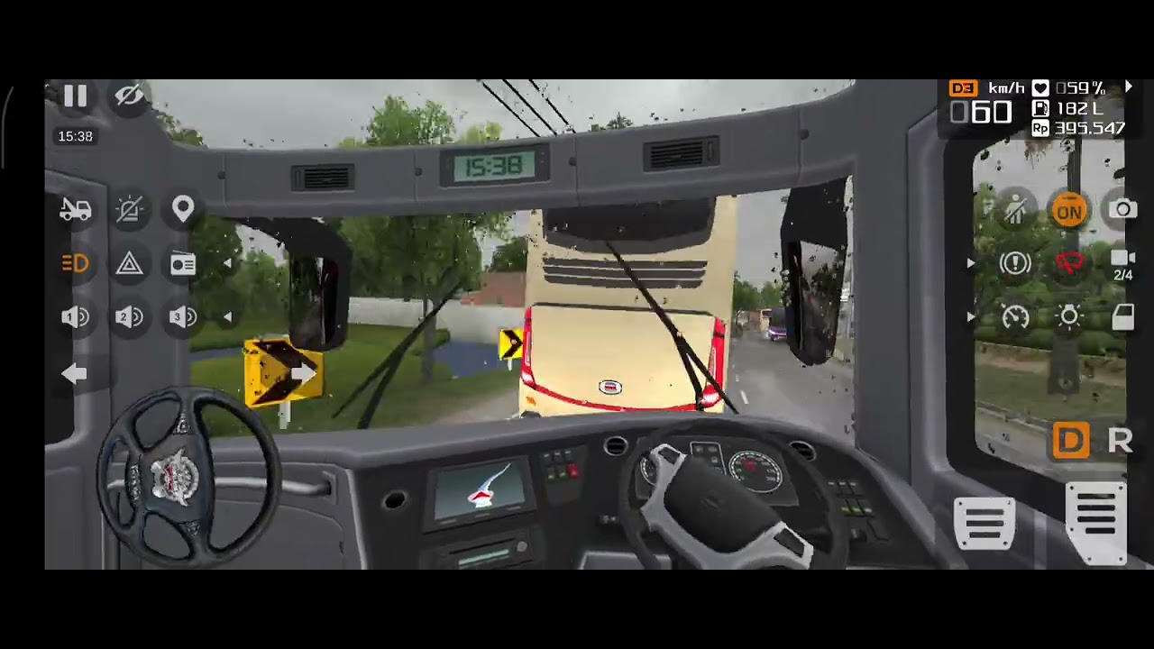  Part -1 Pickup and drop ( bus simulator Indonesia) 