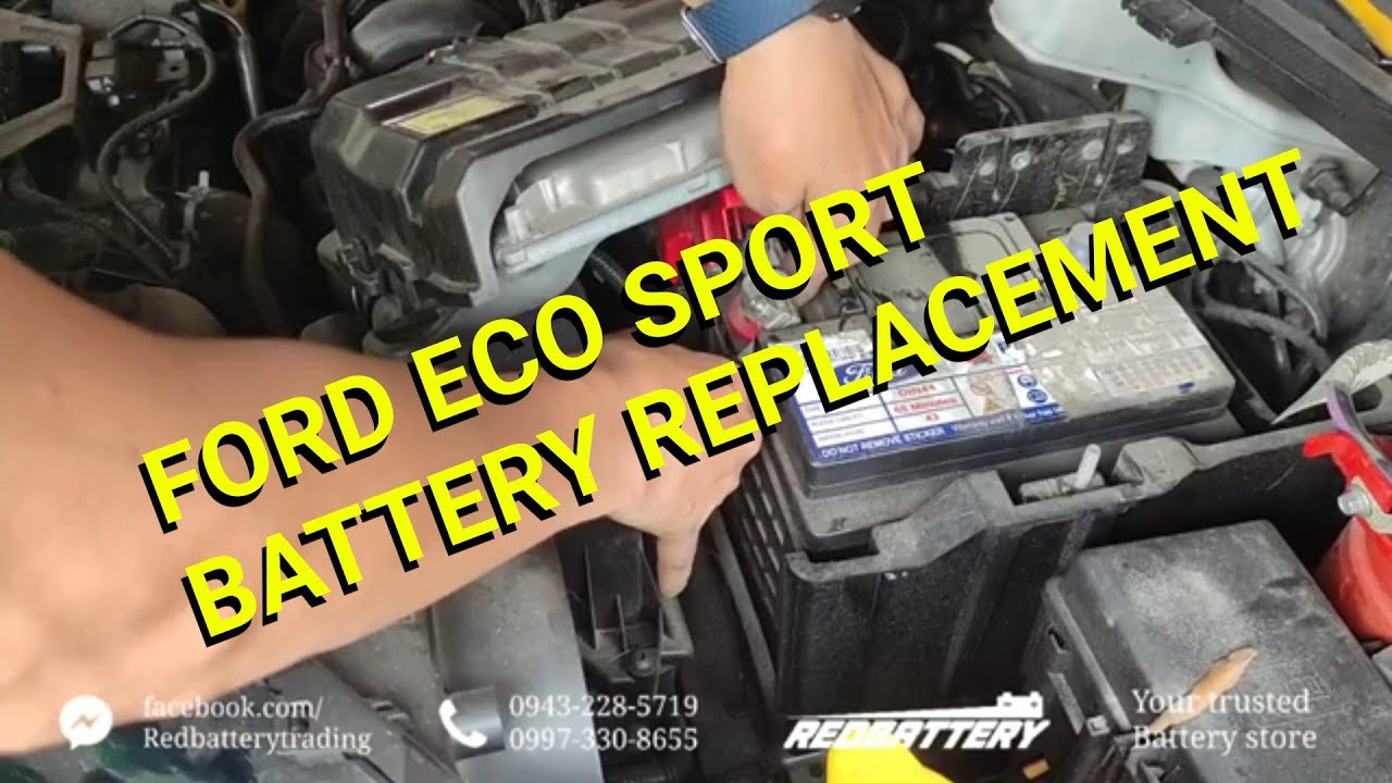 Ford ecosport titanium battery replacement