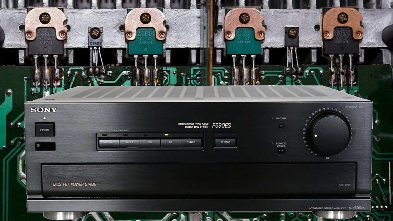 Niewdzięczny wzmacniacz Sony TA F590ES