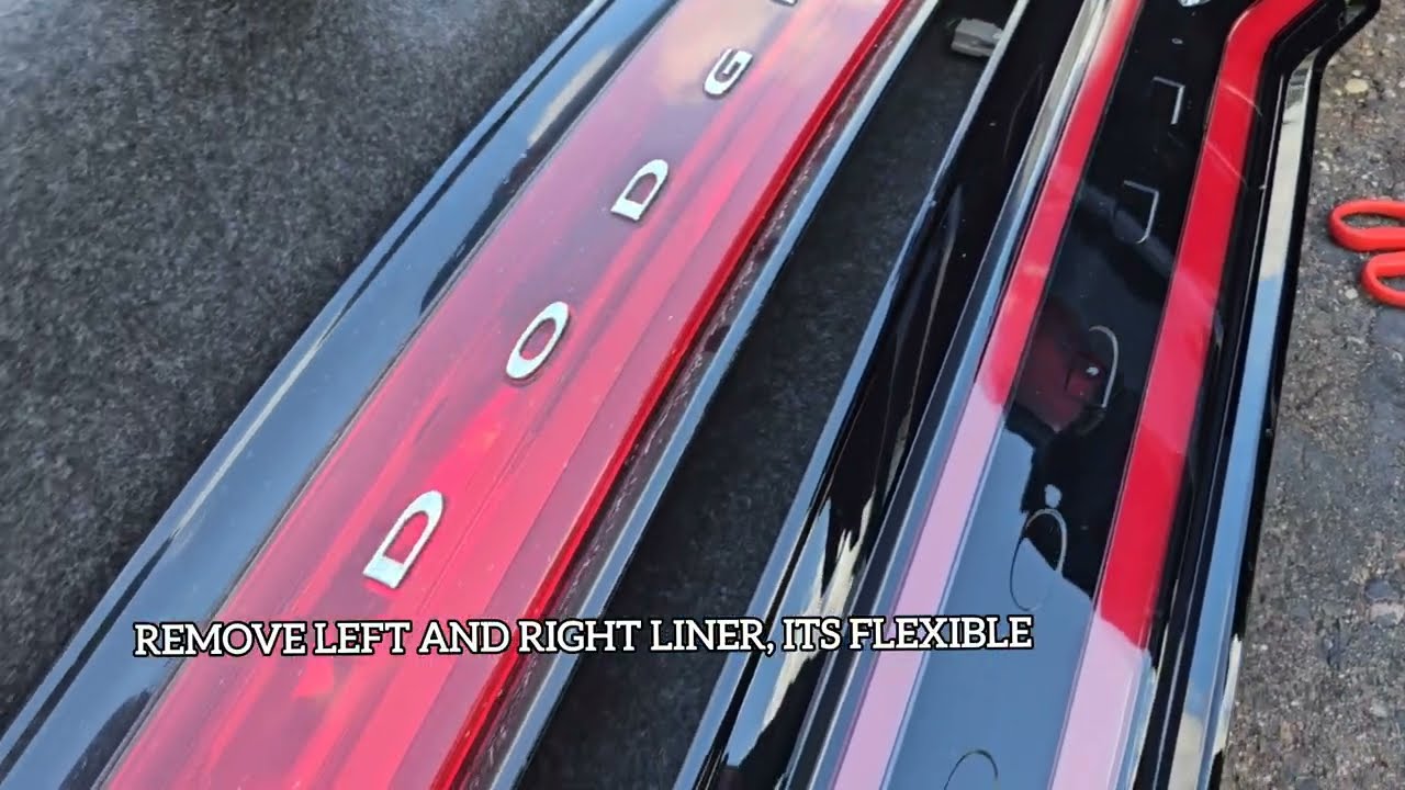 11-14 Dodge Charger  V-Land Taillights how to install