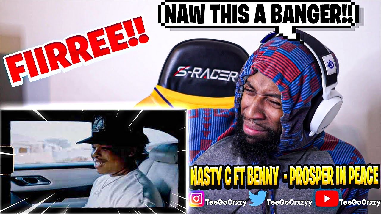 SOUTH AFRICA WHAT UP!!!🇿🇦 Nasty C feat. Benny the Butcher - Prosper in Peace (REACTION)