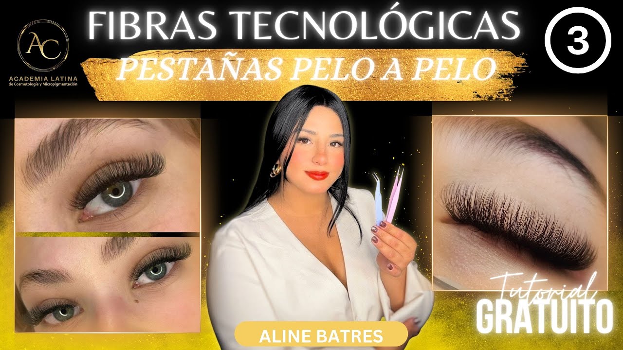 ¡Pestañas Pelo a Pelo! | Aprende la Técnica de Fibras Tecnológicas - Parte 3