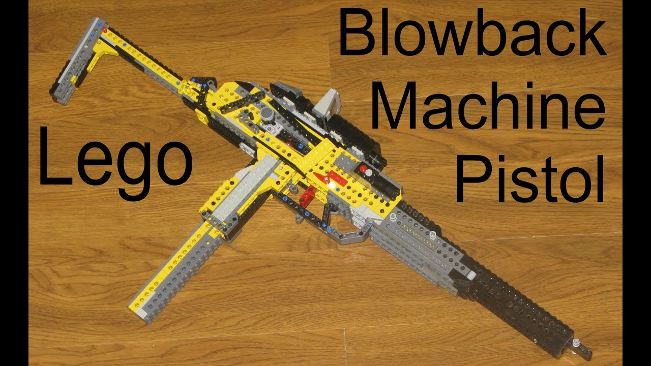 Lego Blowback Hi-Capacity Gun | Full Auto MP | Deagle's Mech